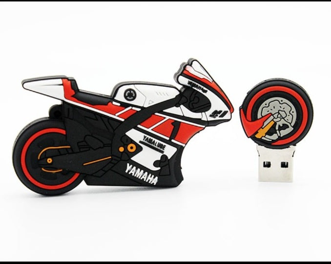 Memoria USB de motocicleta