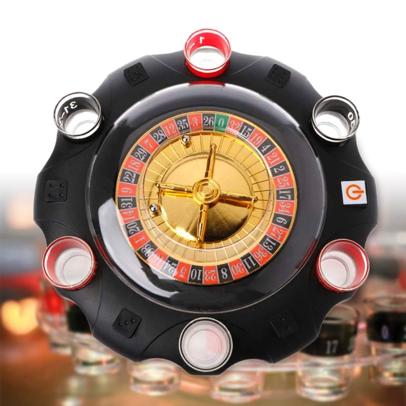 Juego de beber ruleta rusa eléctrica