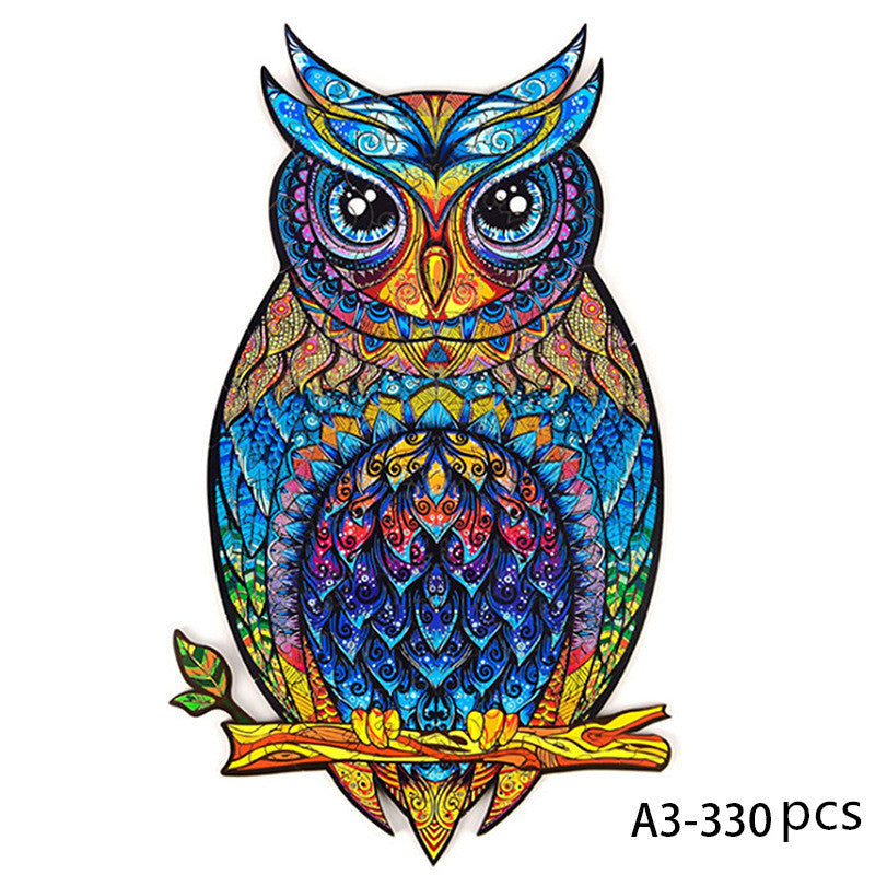 Quebra-cabeça de coruja