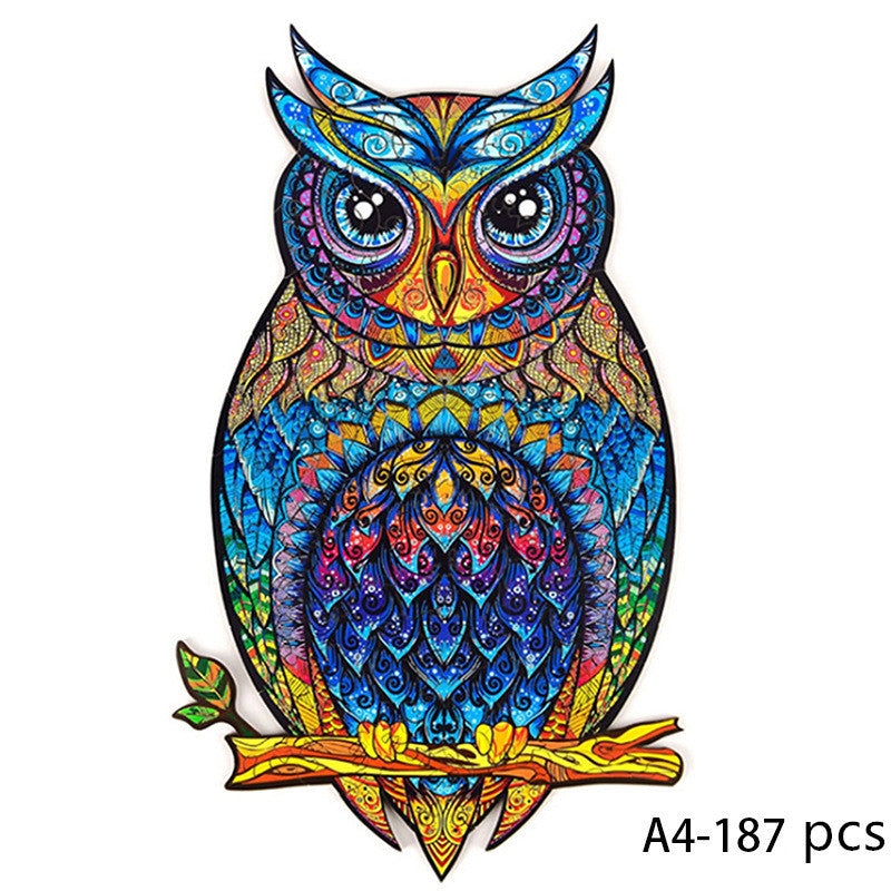 Quebra-cabeça de coruja