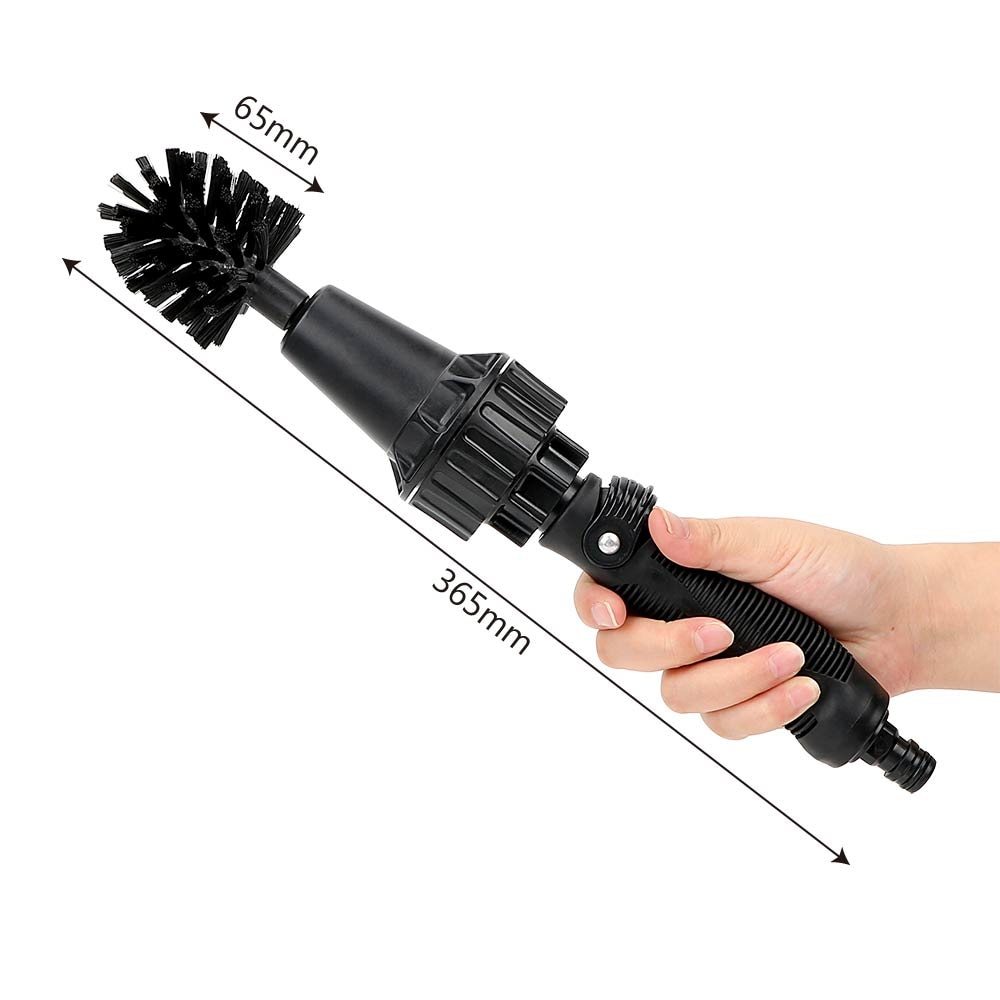 Water-Driven Rotary Cleaning Brush