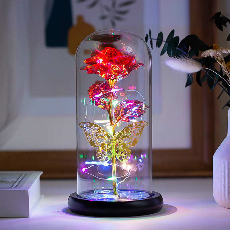 Rosas luminosas