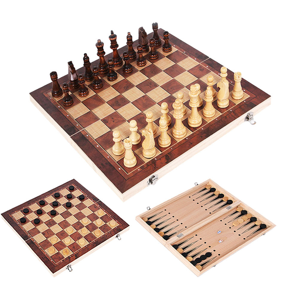 Travel Chess & Backgammon Set