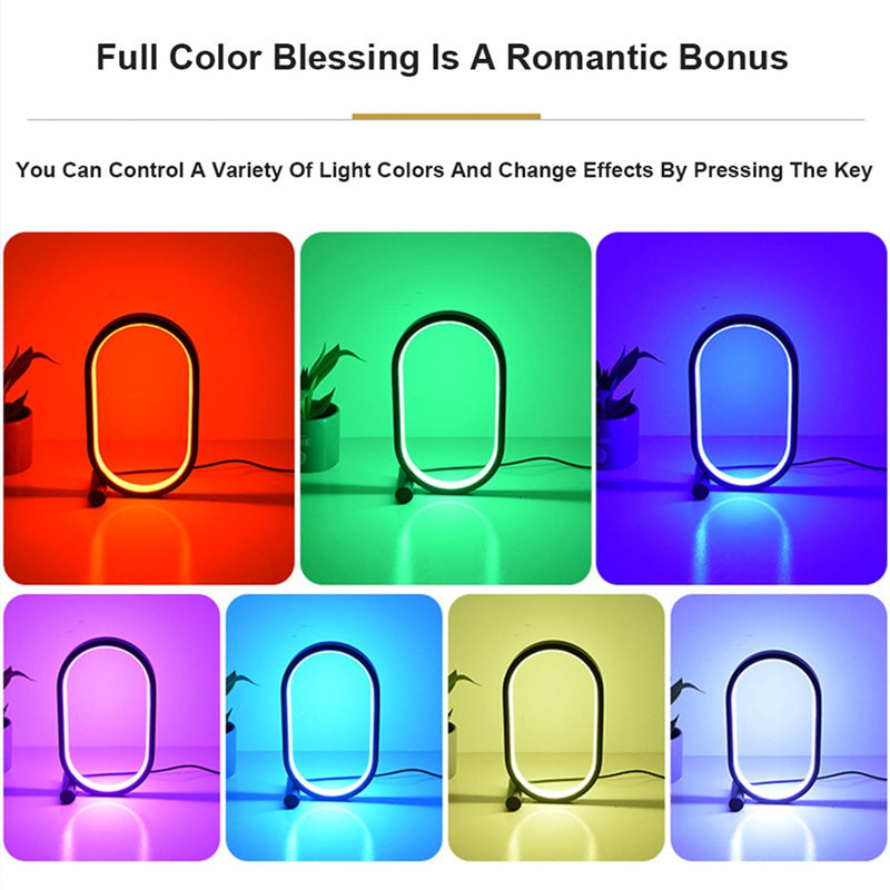 Oval LED Lamp